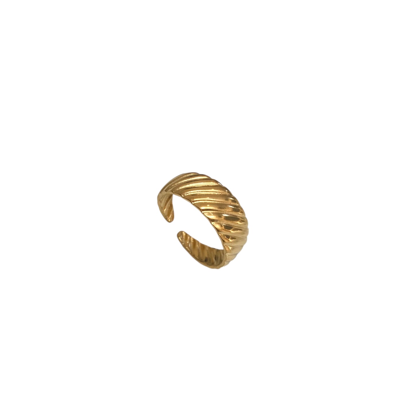 Baguette adjustable ring