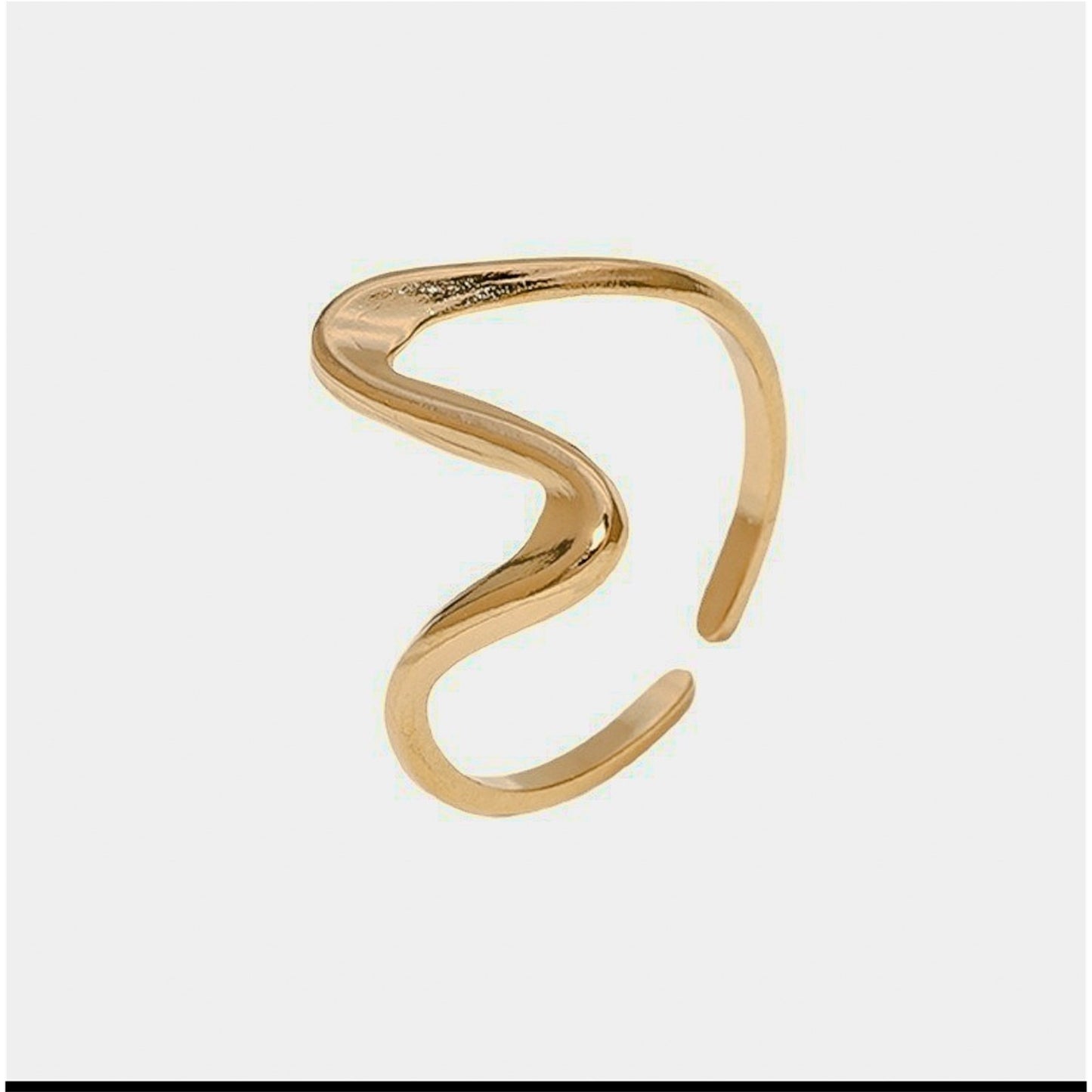 Adjustable Lindt wave ring