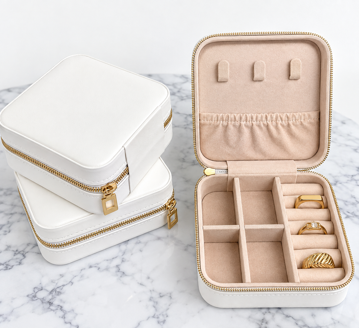 Travel jewellery box