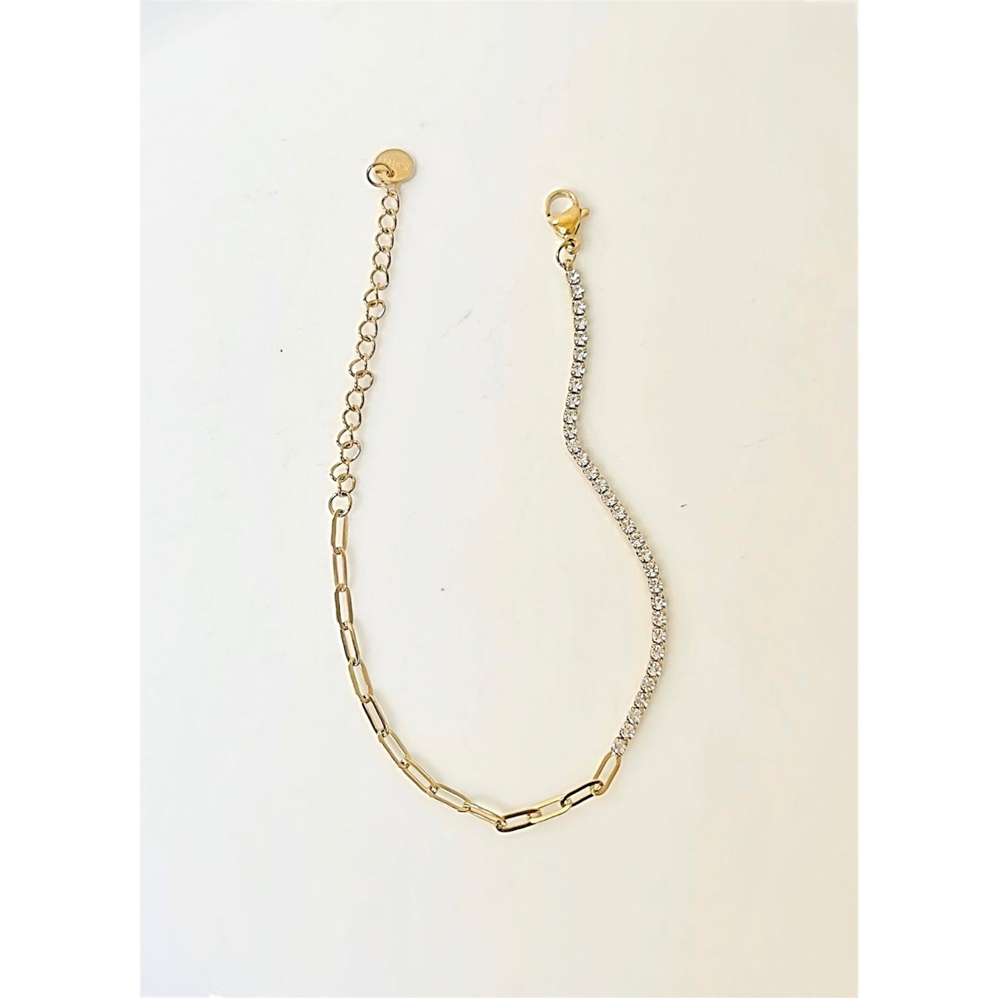 Tennis link bracelet