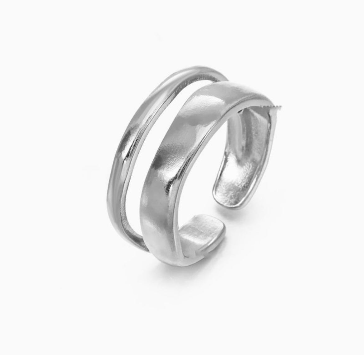 Double vision adjustable ring