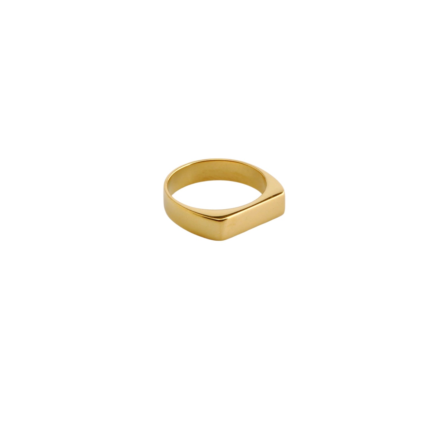 Cuff signet ring