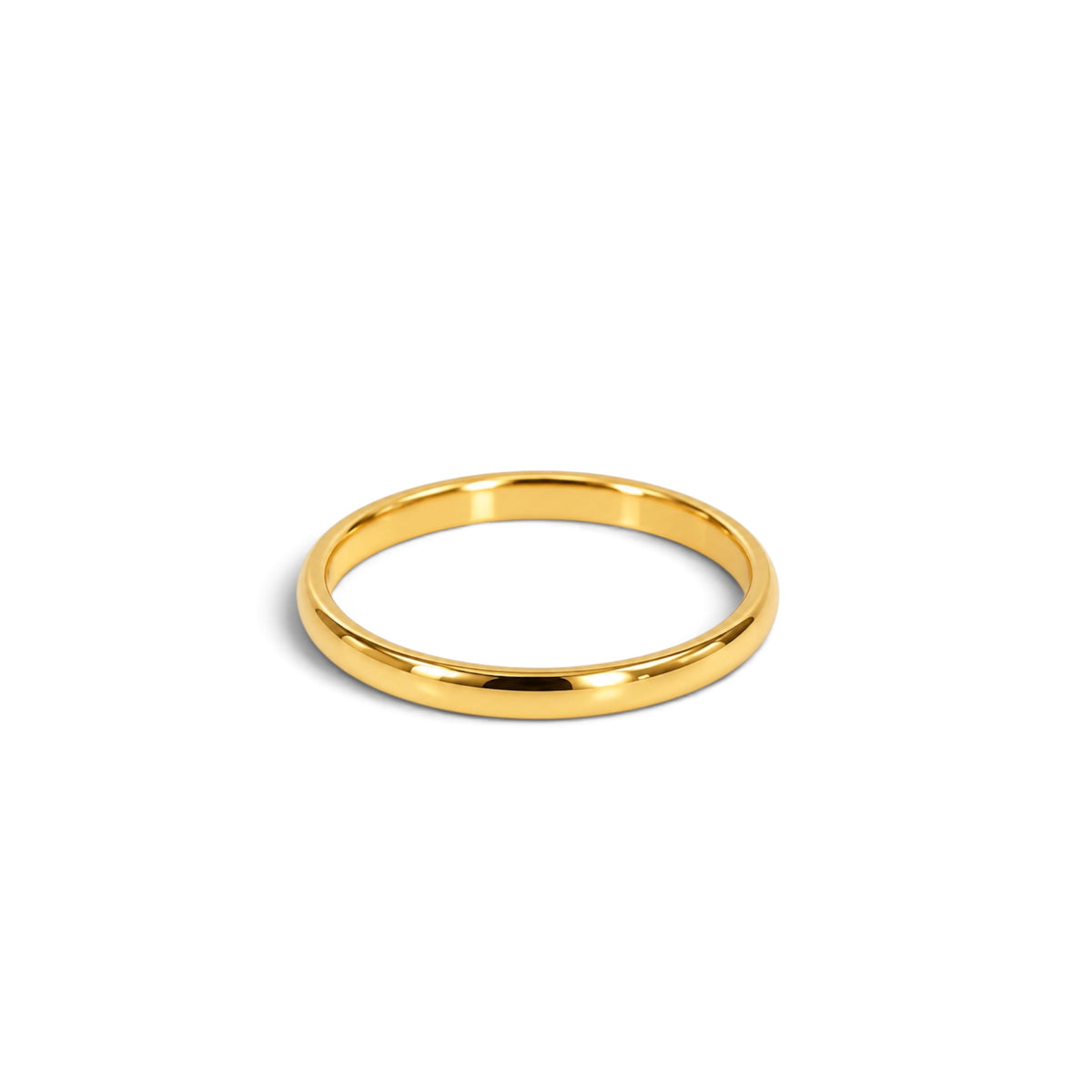 Glossy stacking ring