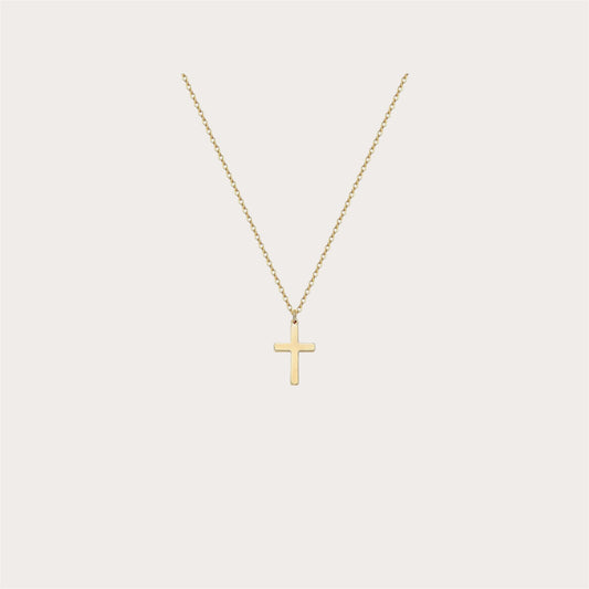 Classic cross necklace