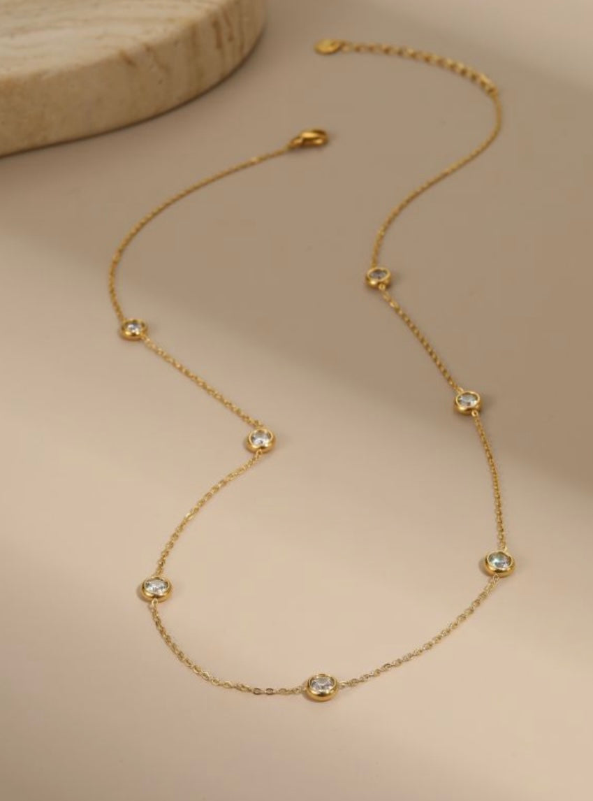 Amelia Cz necklace