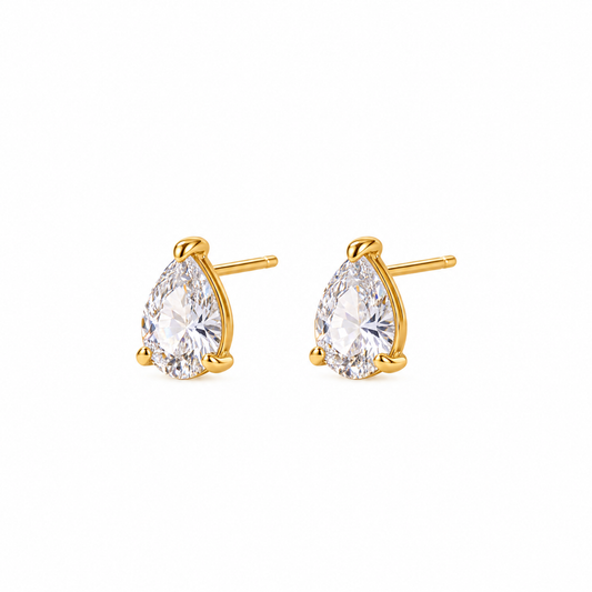 waterdrop Cz studs