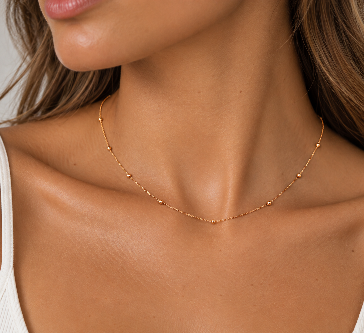 Ball & Chain Necklace
