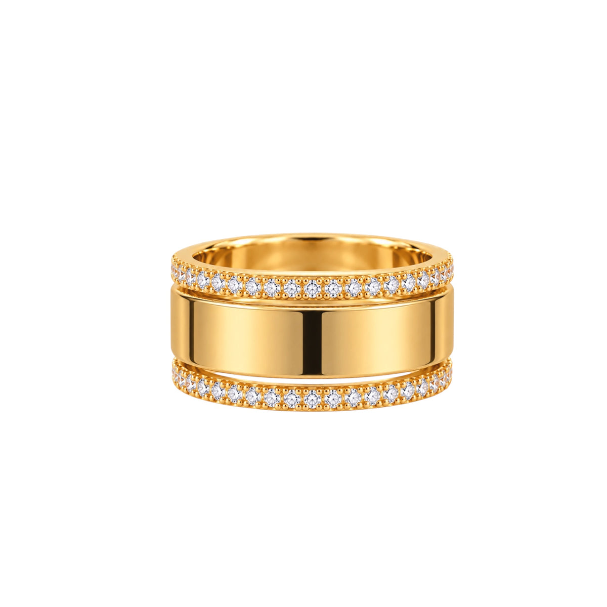 Luxe trinity ring