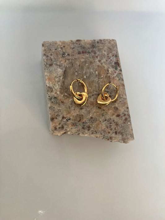 Heart earring