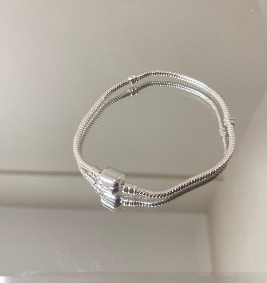 Sterling Silver snake chain bracelet