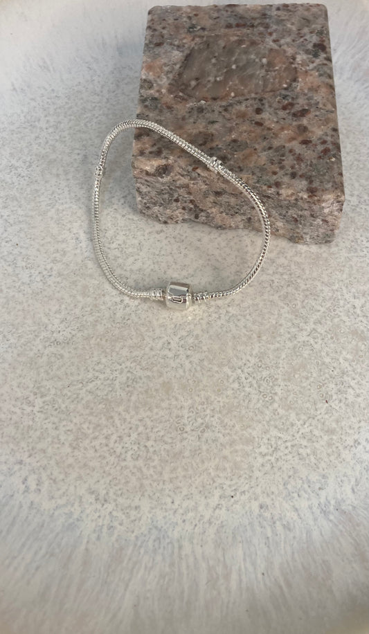 Sterling Silver snake chain bracelet