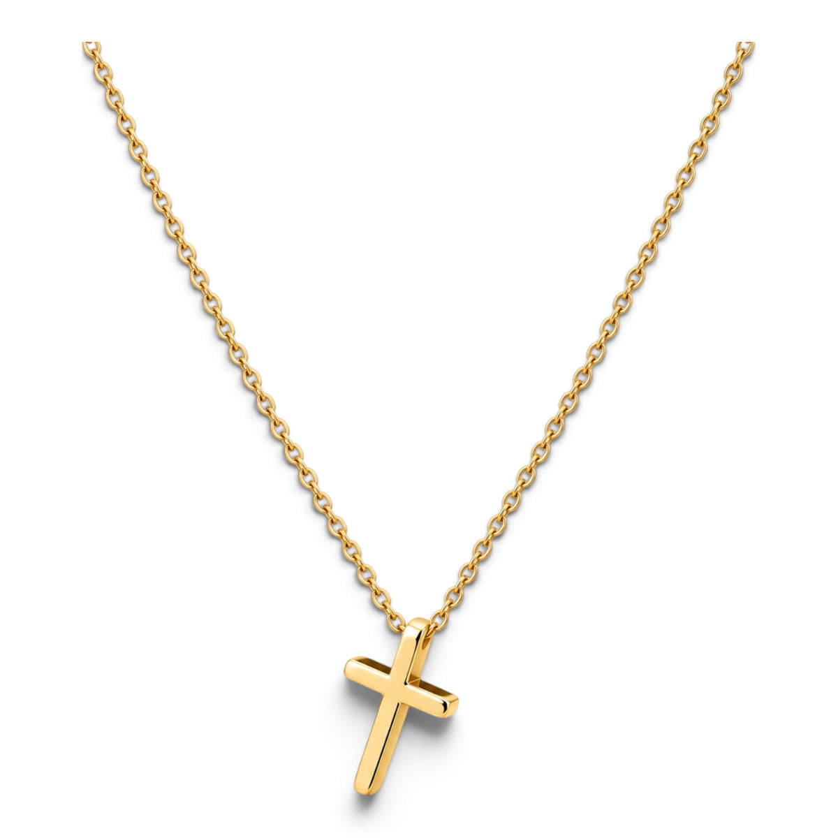 Classic cross necklace